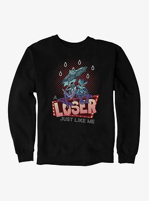 Hazbin Hotel Husk & Angel Dust Loser Sweatshirt