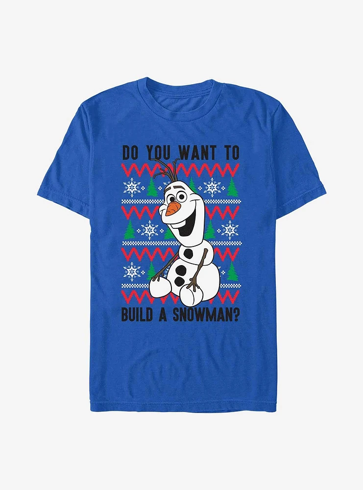 Disney Frozen Olaf Snowman T-Shirt