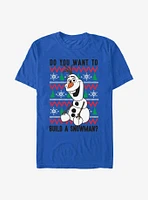 Disney Frozen Olaf Snowman T-Shirt