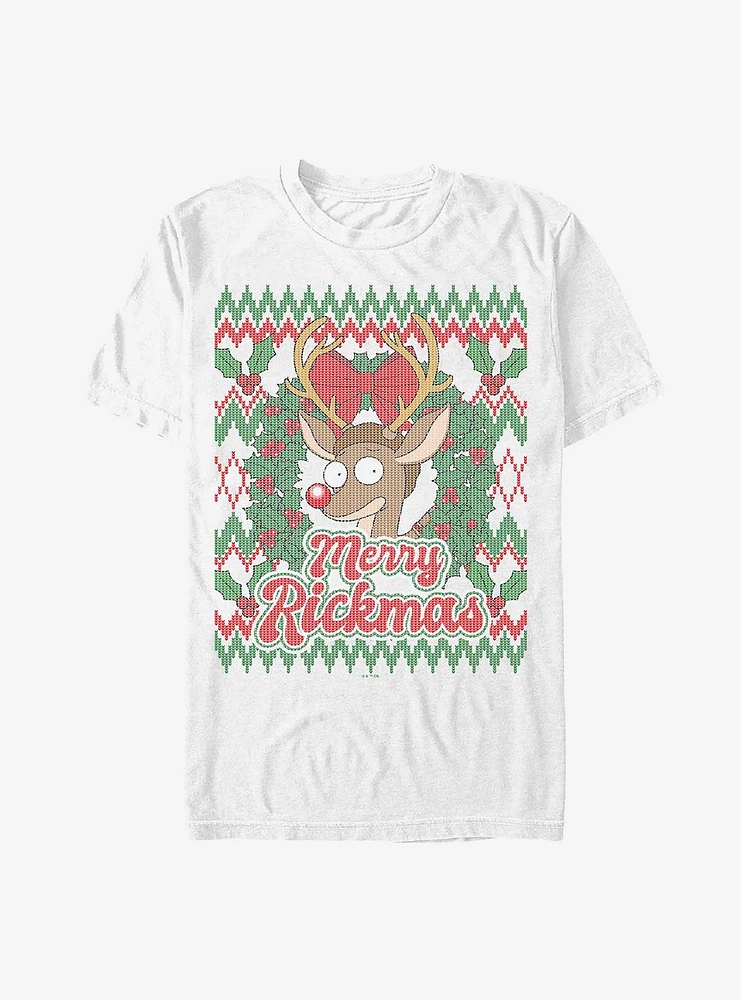 Rick and Morty Merry Rickmas Sweater T-Shirt