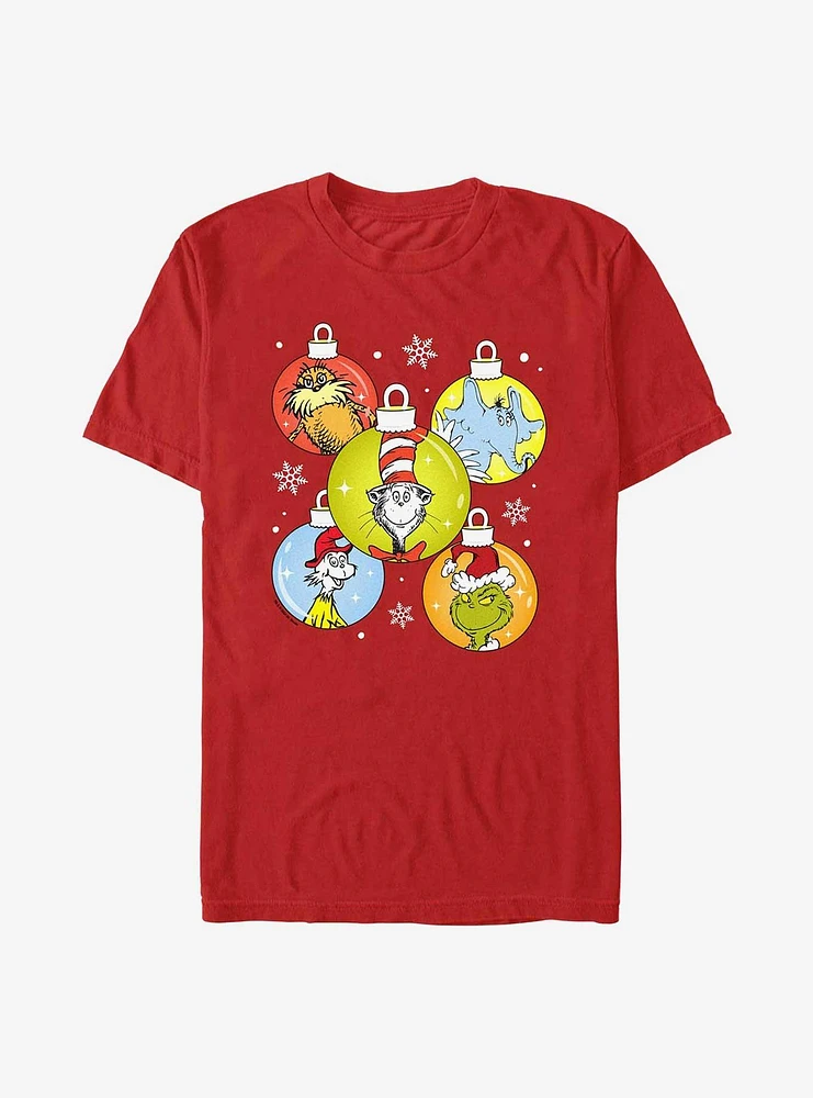 Dr. Seuss Christmas Spheres T-Shirt