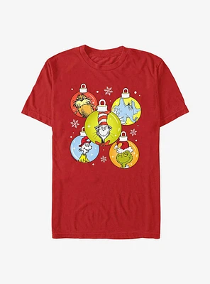 Dr. Seuss Christmas Spheres T-Shirt