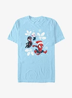 Marvel Spider-Man Snow Crew T-Shirt