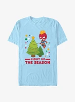 Marvel Captain Light Up The Season T-Shirt