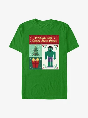 Marvel Hulk Christmas With Super Hero T-Shirt