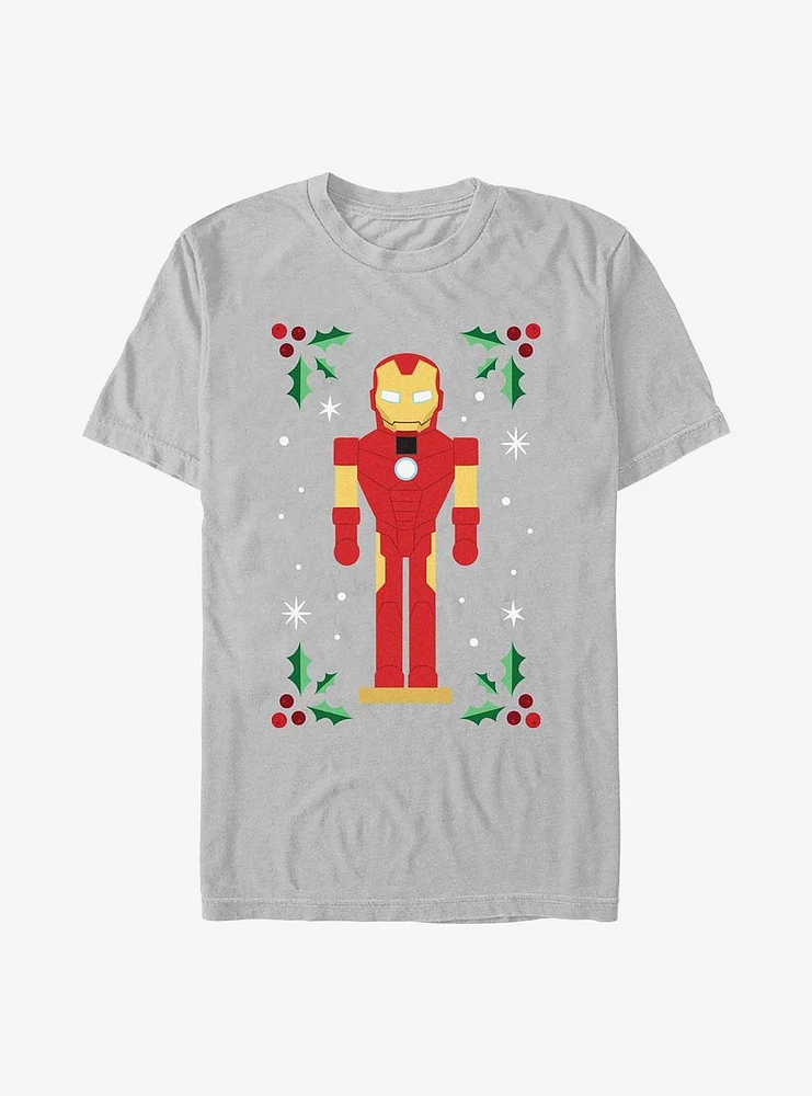 Marvel Iron Man Mistletoe Framed T-Shirt