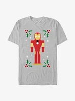 Marvel Iron Man Mistletoe Framed T-Shirt