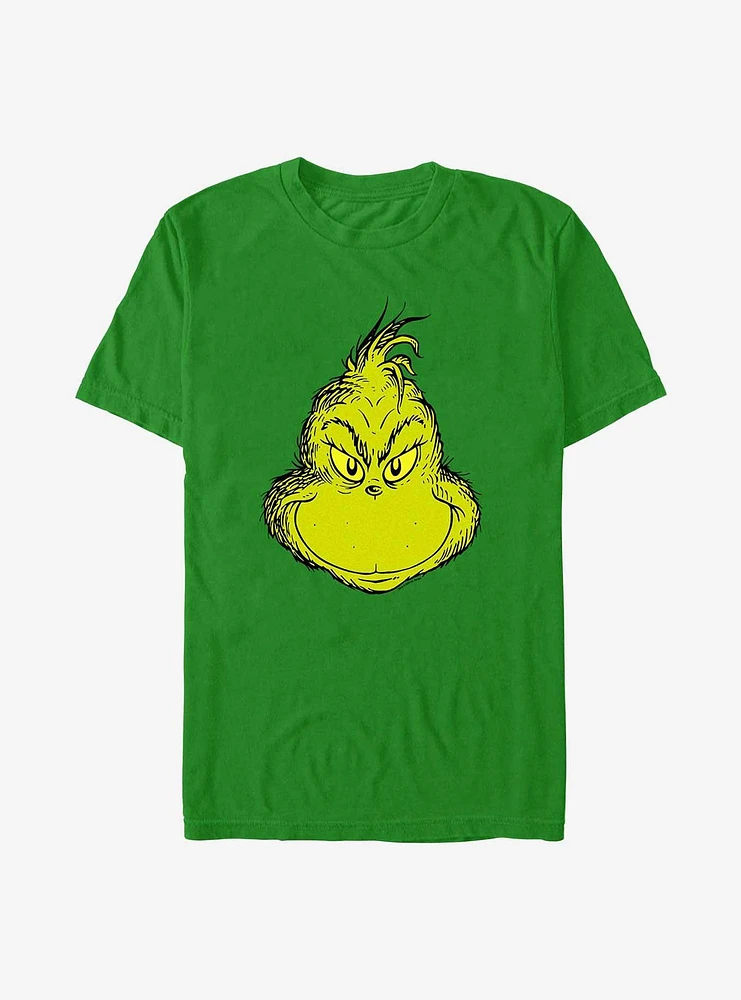 Dr. Seuss Grinch Big Face T-Shirt