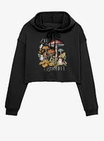 Life Is Bootiful Girls Crop Hoodie