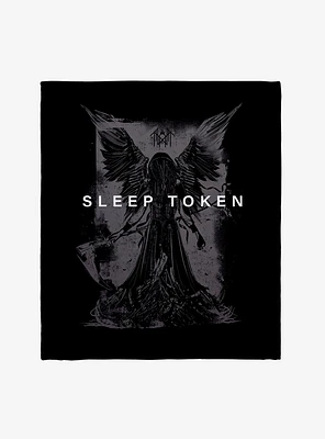 Sleep Token Take Me Back To Eden Throw Blanket