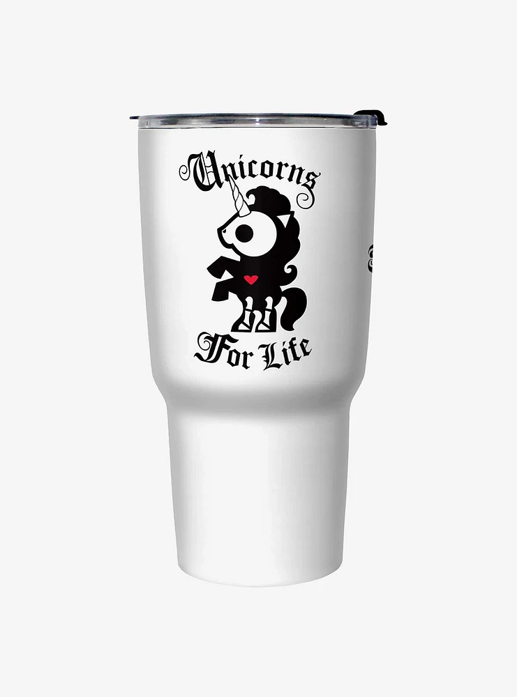 Skelanimals Unicorns For Life Travel Mug