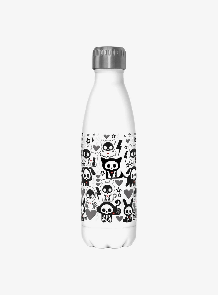 Skelanimals Group Shot Water Bottle