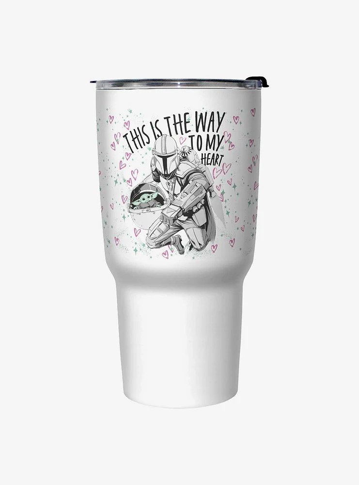 Star Wars The Mandalorian Way To My Heart Travel Mug