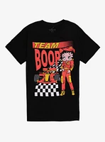 Betty Boop Racing Boyfriend Fit Girls T-Shirt