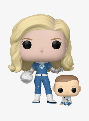 Funko Pop! Marvel The Fantastic Four: First Steps Invisible Woman & Franklin Vinyl Figure