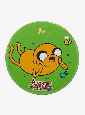 Adventure Time Jake Grass 3 Inch Button