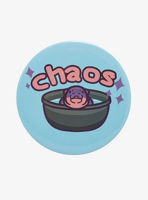 Chaos Pygmy Hippo Button