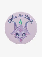 Cute As Heck Baphomet 3 Inch Button