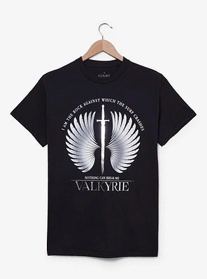 A Court of Thorns and Roses Valkyrie Silver Symbol Women's T-Shirt