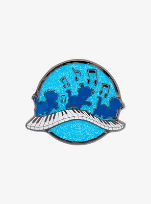 Loungefly Disney The Aristocats Kitten Silhouettes Piano Enamel Pin