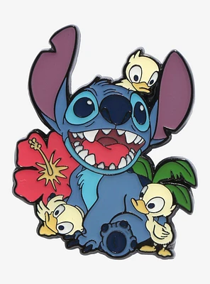 Loungefly Disney Lilo & Stitch Ducklings Stitch Enamel Pin