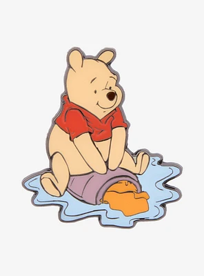 Loungefly Disney Winnie the Pooh Honey Pot Puddle Enamel Pin