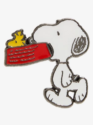 Loungefly Peanuts Snoopy & Woodstock Food Bowl Enamel Pin
