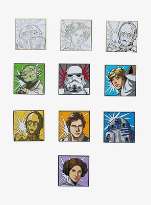 FiGPiN Star Wars Character Portraits Blind Box Enamel Pin
