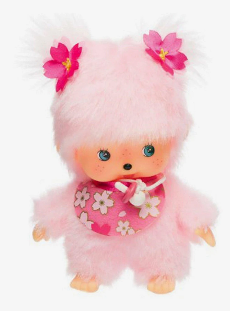 Monchhichi Classic Bebichhichi Sakura Girl Doll