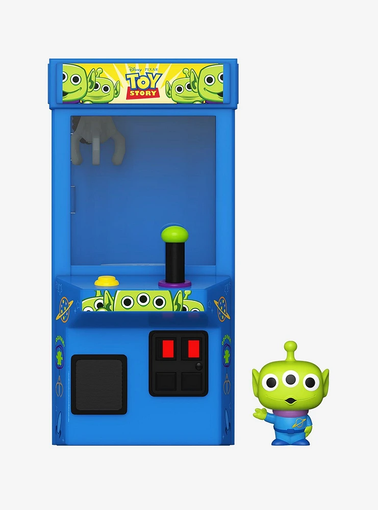 Funko Bitty Pop! Disney Pixar Toy Story Alien Glow-in-the-Dark Mini Figure Arcade Display