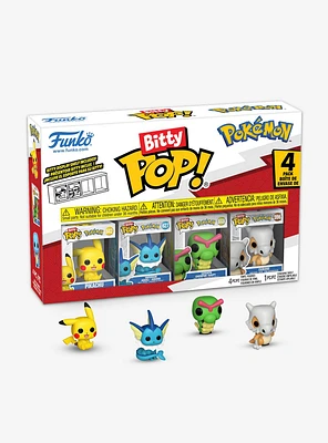 Funko Bitty Pop! Pokémon Pikachu & Friends Mini Vinyl Figure Set