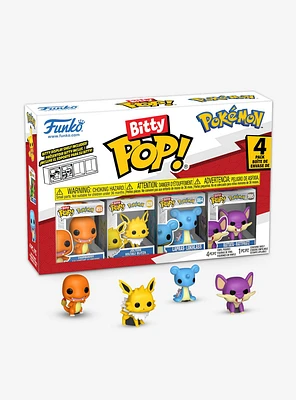 Funko Bitty Pop! Pokémon Charmander & Friends Mini Vinyl Figure Set