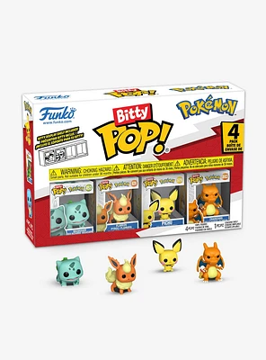 Funko Bitty Pop! Pokémon Bulbasaur & Friends Mini Vinyl Figure Set