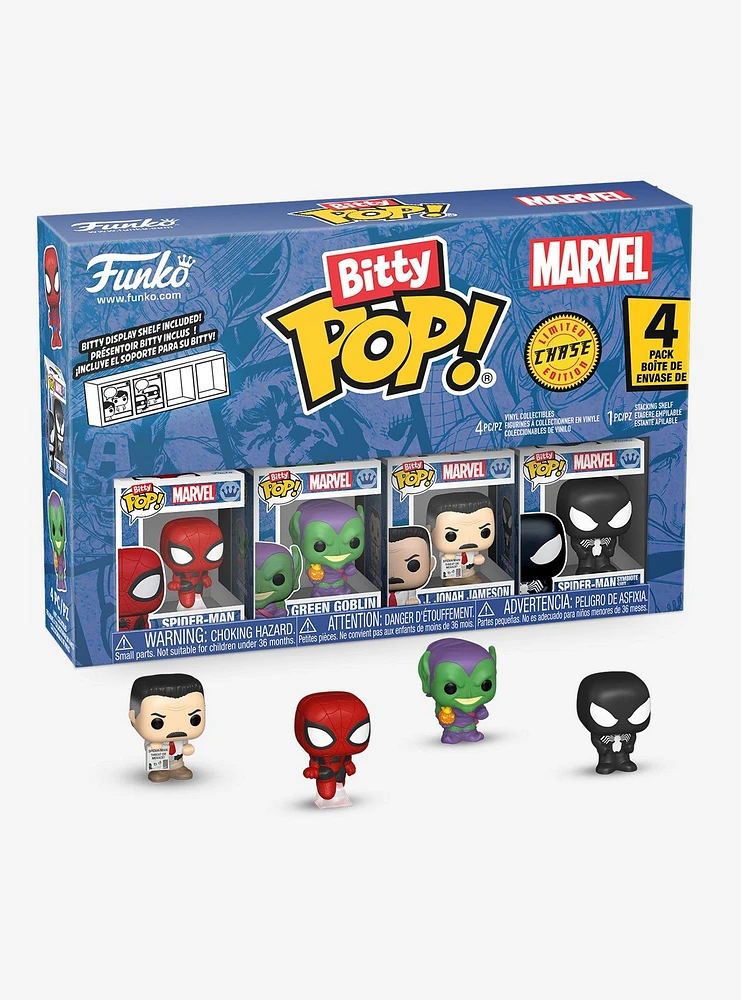 Funko Bitty Pop! Marvel Spider-Man & Friends Mini Vinyl Figure Set