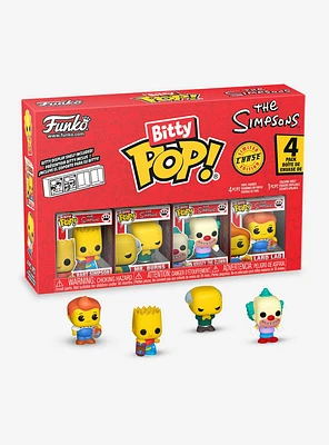 Funko Bitty Pop! The Simpsons Bart Simpson & Friends Mini Vinyl Figure Set