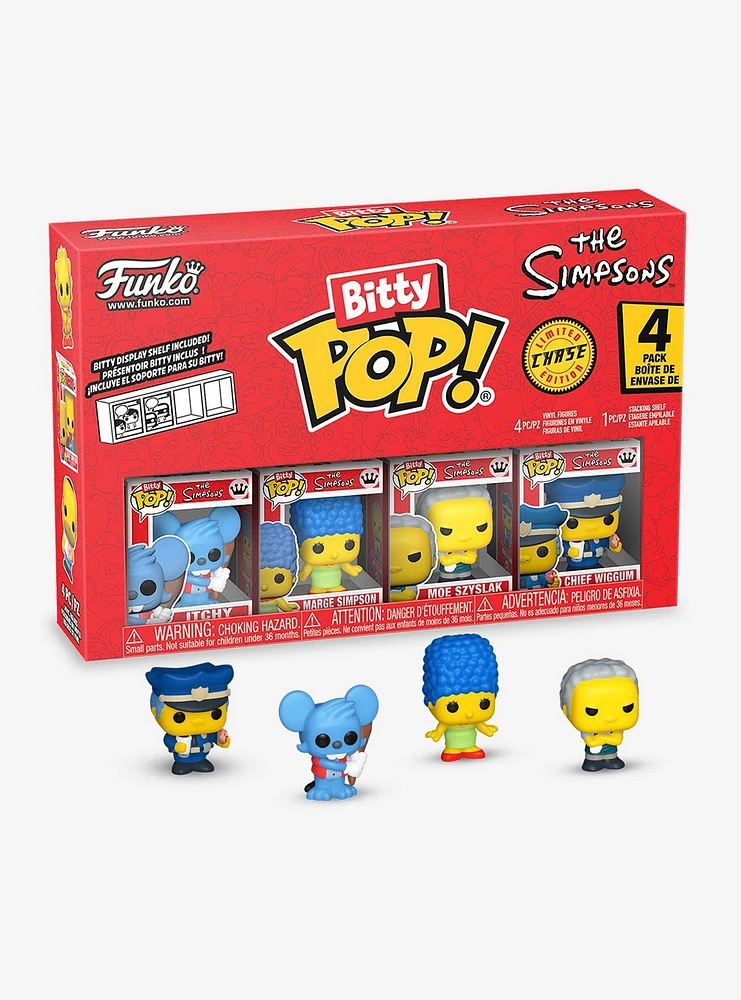 Funko Bitty Pop! The Simpsons Itchy & Friends Mini Vinyl Figure Set