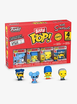 Funko Bitty Pop! The Simpsons Itchy & Friends Mini Vinyl Figure Set