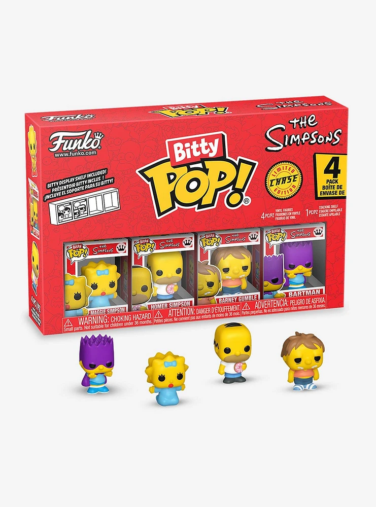 Funko Bitty Pop! The Simpsons Maggie Simpson & Friends Mini Vinyl Figure Set