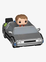 Funko Bitty Pop! Rides Back to the Future Marty McFly and Time Machine Vinyl Figure Set