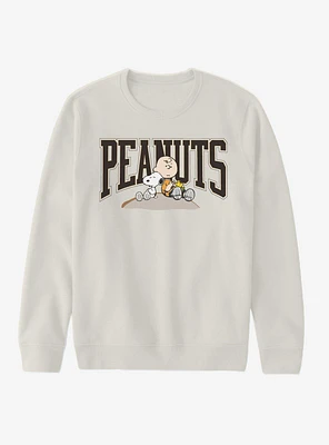 Peanuts Charlie Brown & Snoopy Girls Sweatshirt