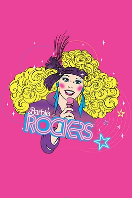 Barbie 80s Rockers Poster