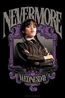 Wednesday Portrait Wednesday Addams Poster