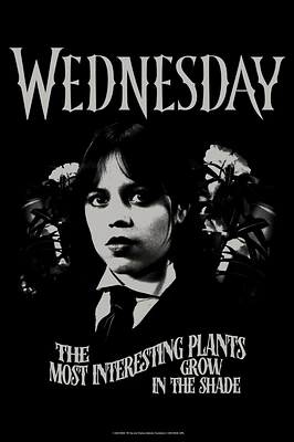 Wednesday The Most Interesting Plants Grow In The Shade Poster