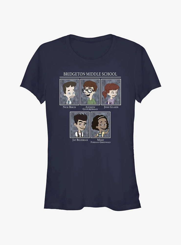 Big Mouth The Bridgeton Yearbook Girls T-Shirt