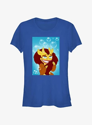 Big Mouth Connie Bubbles Girls T-Shirt