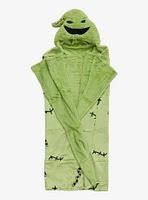 Disney Nightmare Before Christmas Oogie Boogie Plush Hooded Blanket