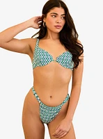 Dippin' Daisy's Kit Underwire Swim Top Blue Jean