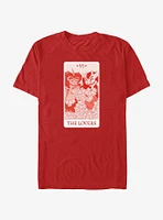 Big Mouth Lovers Tarot Card T-Shirt