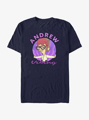 Big Mouth Andrew Vibing T-Shirt