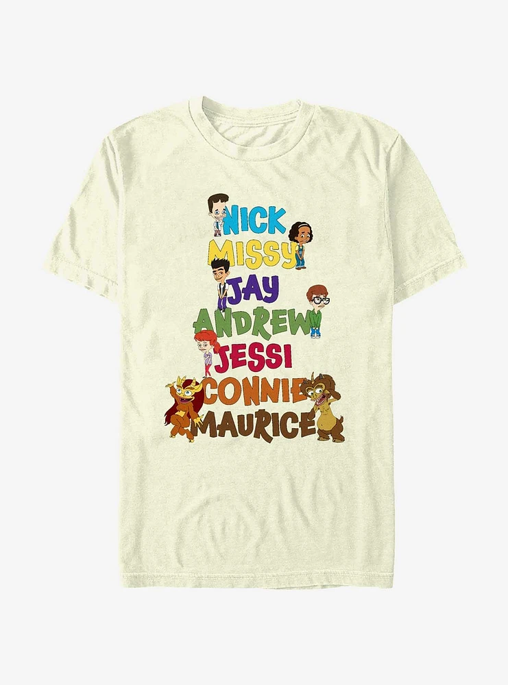 Big Mouth Text Stack T-Shirt